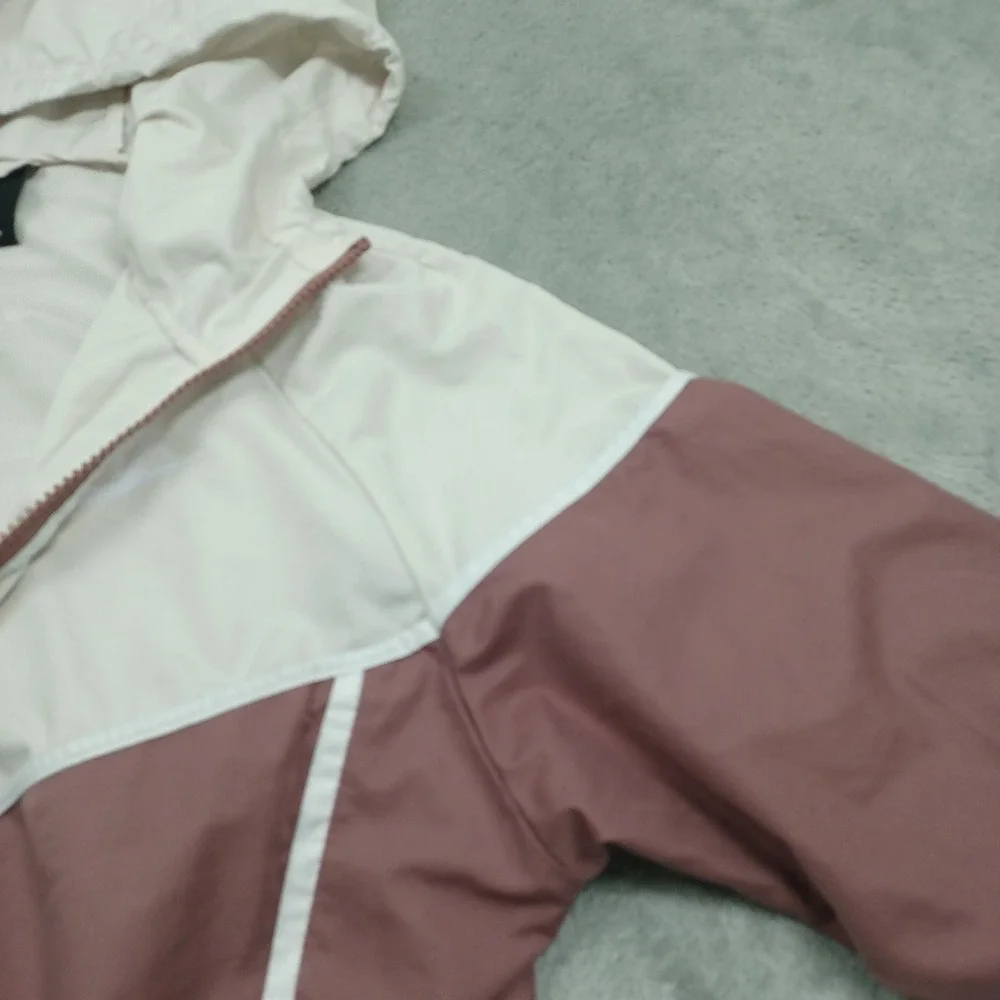 Nike Jacket Womens Small Lightweight Full Zip‎ Pockets Casual Activewear